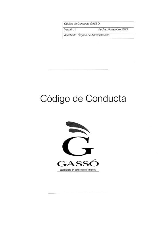 CODIGO DE CONDUCTA – COMPLIANCE